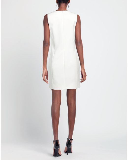 Boutique Moschino White Mini-Kleid
