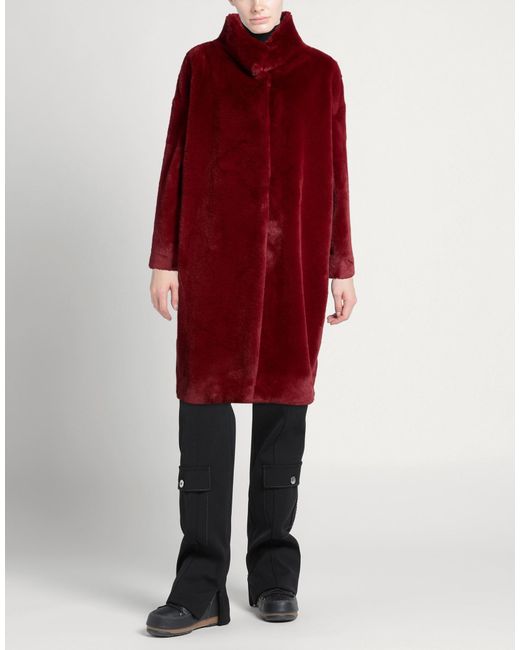 Herno Red Shearling & Teddy