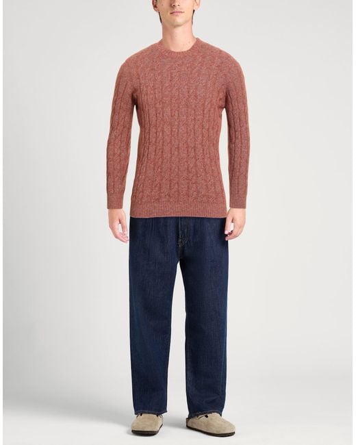 Pullover di Kangra in Red da Uomo