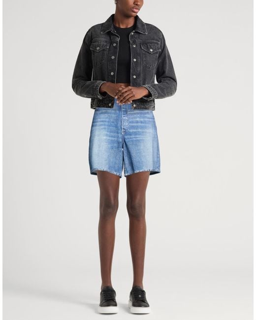 Rag & Bone Blue Denim Shorts