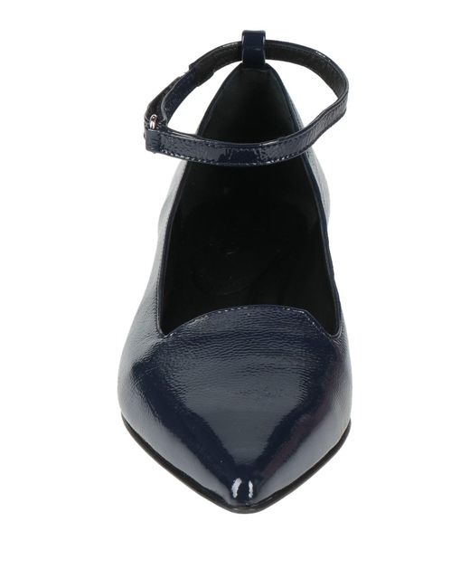 Napoleoni Blue Ballet Flats