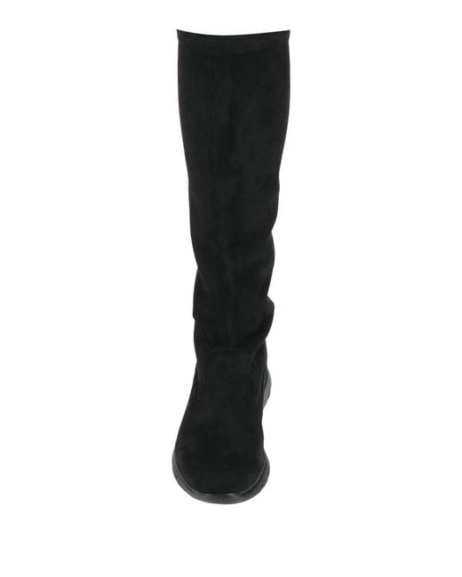 Frau Black Boot Leather