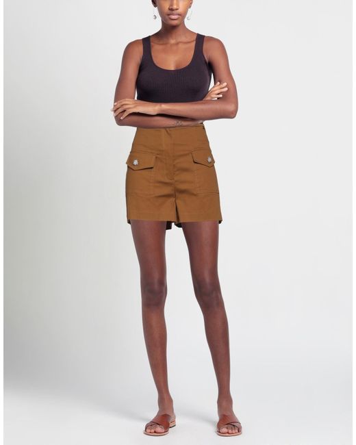 Liu Jo Brown Shorts & Bermuda Shorts Cotton