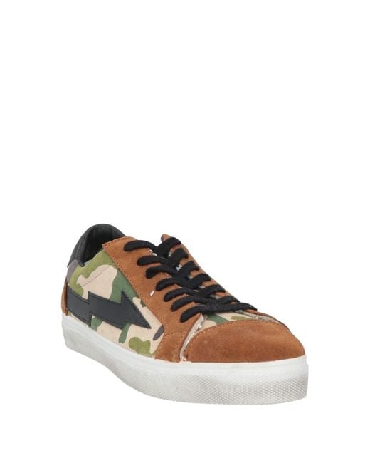 Sanyako Brown Trainers for men