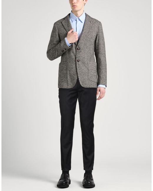 Barbati Blue Midnight Pants Polyester, Viscose, Elastane for men