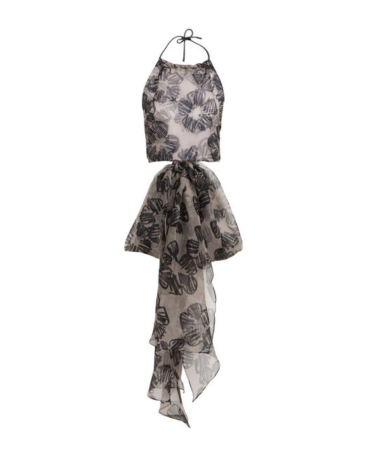 Max Mara Gray Top