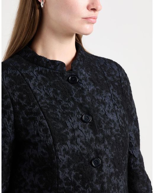 Aspesi Blue Midnight Jacket Wool, Polyamide, Silk
