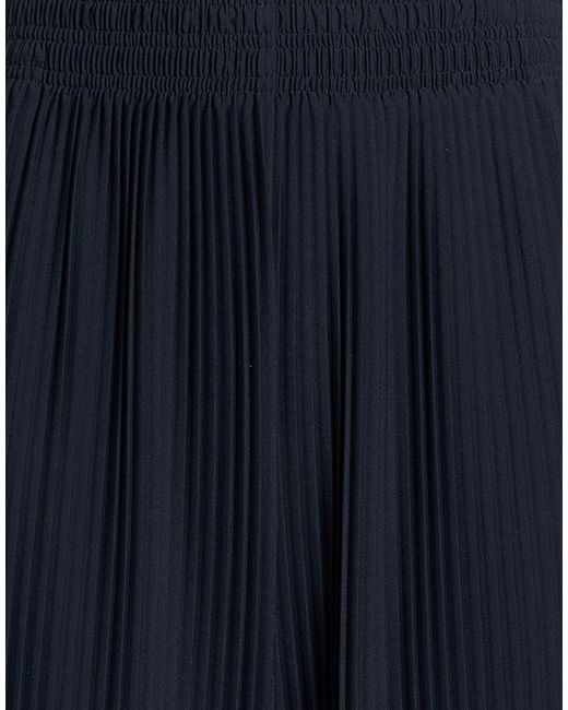 Max Mara Blue Leisure Pants Polyester
