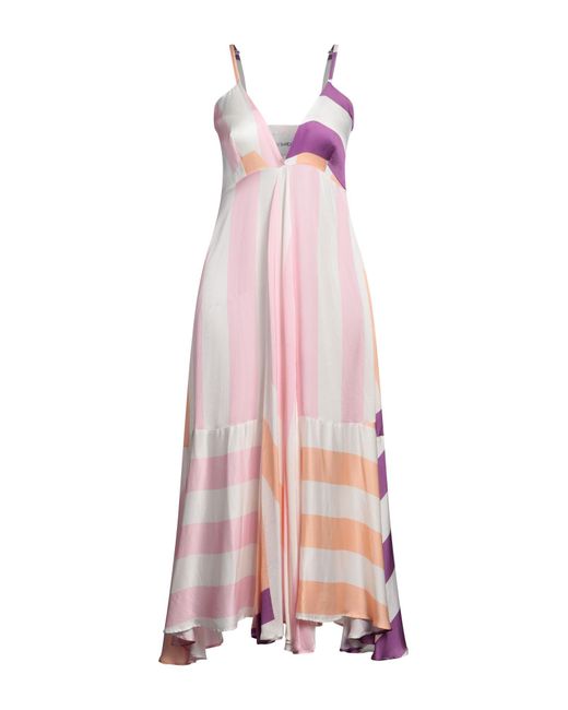 Silvian Heach Pink Midi Dress