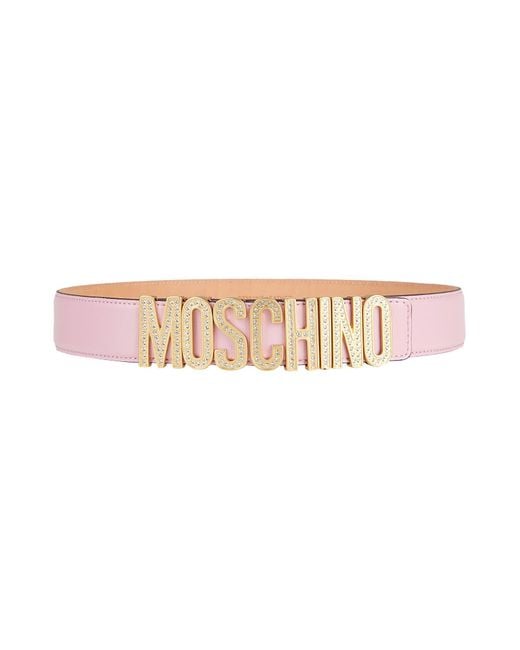 Moschino Pink Belt
