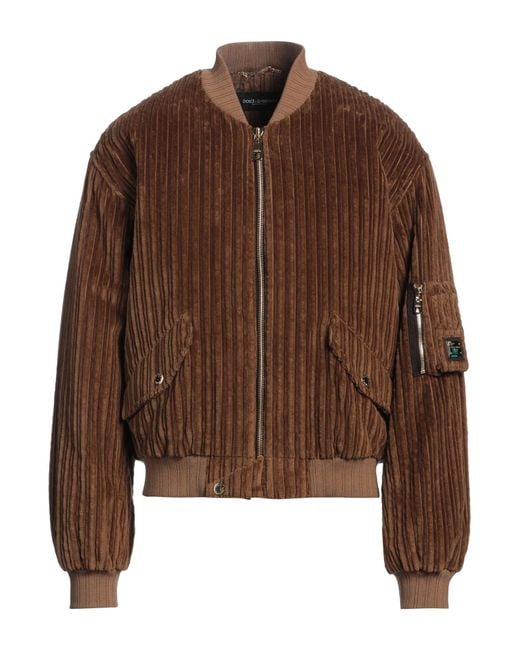 Chaqueta Y Cazadora Dolce & Gabbana de hombre de color Brown