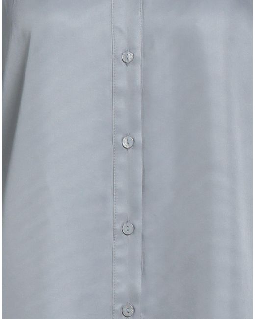 Isabelle Blanche Gray Pastel Shirt Viscose