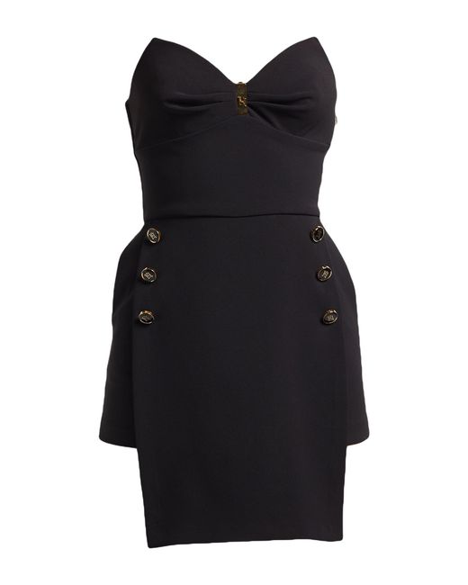 Elisabetta Franchi Black Playsuit Polyester, Elastane, Polyamide