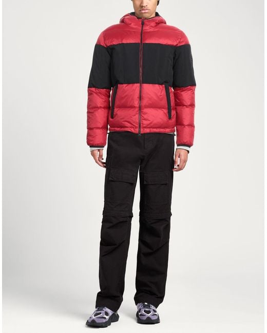 EA7 Red Puffer for men