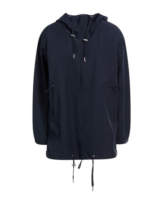 ARMANI EXCHANGE Blue Overcoats & Trench Coats
