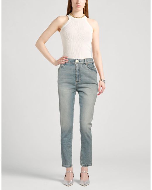 Balmain Gray Jeans