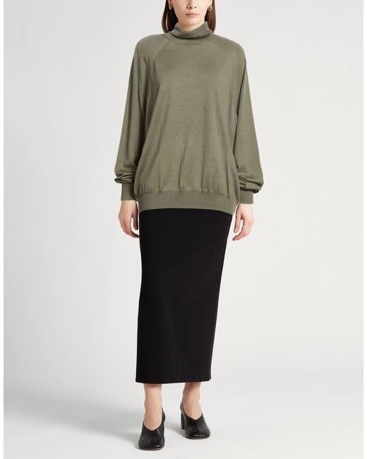 Gentry Portofino Green Turtleneck