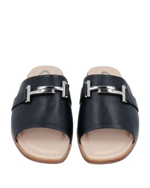 Tod's Blue Sandals