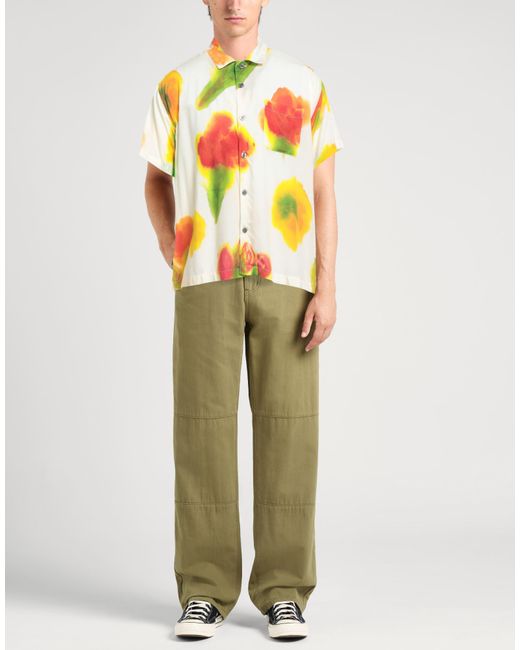 Obey White Shirt Viscose for men