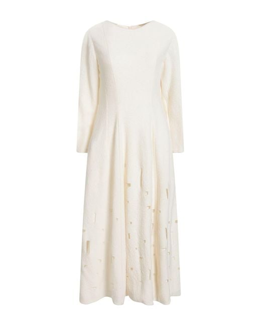 Gentry Portofino White Midi Dress
