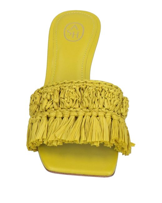 Ash Yellow Sandals