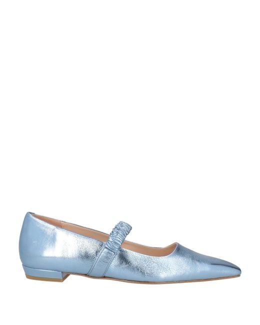 Zinda Blue Ballet Flats
