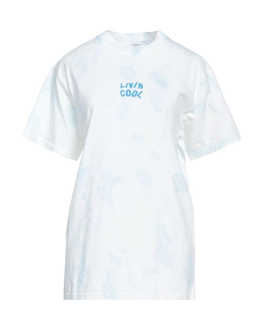 LIVINCOOL White T-Shirt Cotton