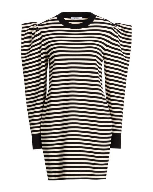Max Mara Black Mini Dress Viscose, Polyester