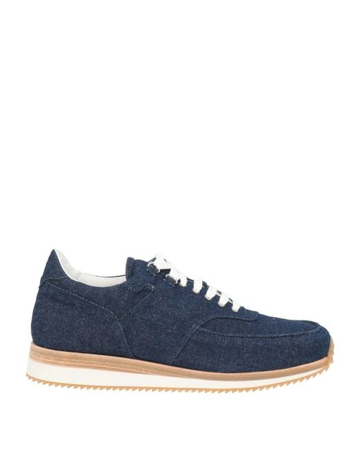 Kris Van Assche Blue Sneakers Textile Fibers for men