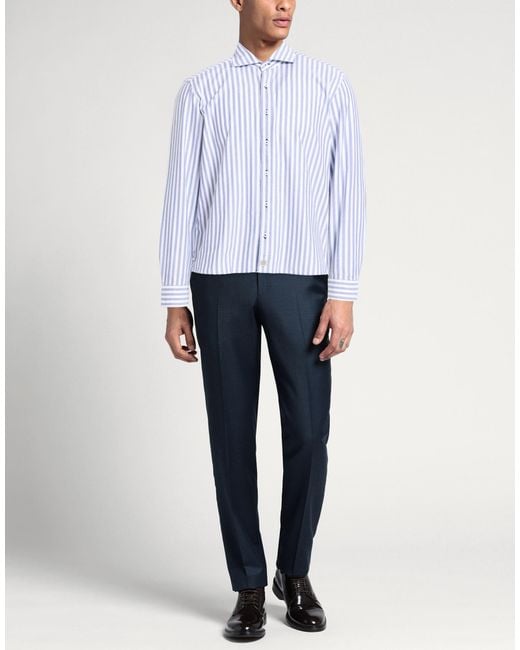Sonrisa Blue Shirt Cotton for men