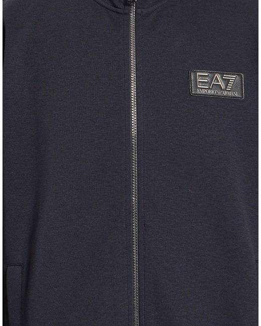 EA7 Blue Sweatshirts for men