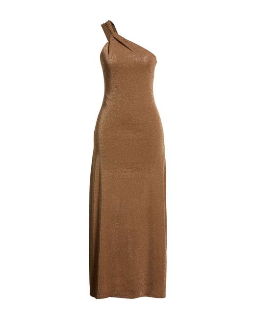 Kaos Brown Maxi Dress