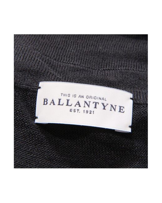 Polo Ballantyne pour homme en coloris Black