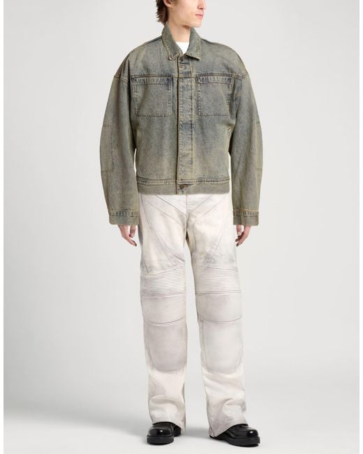 Entire studios Gray Denim Outerwear for men