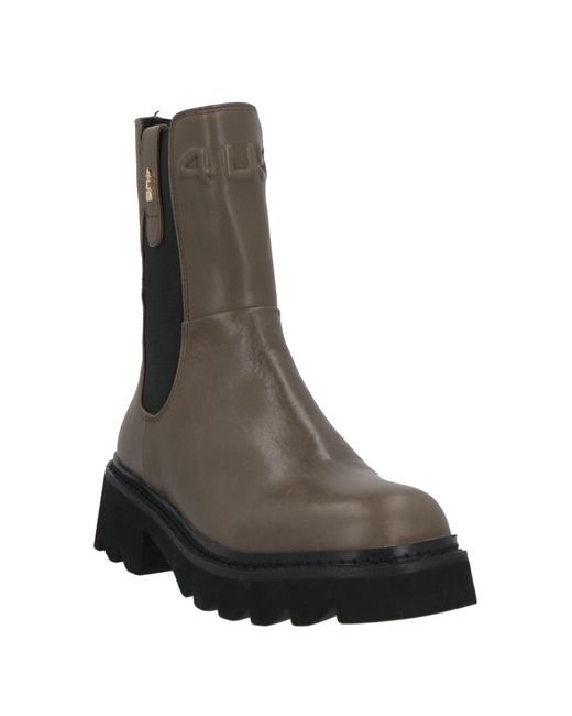 Cesare Paciotti Brown Ankle Boots