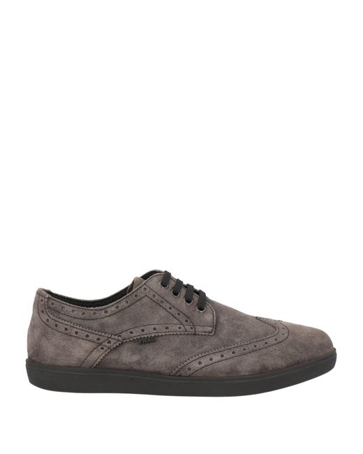 Frau Brown Lace-up Shoes for men