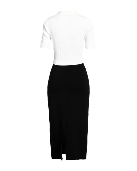 Sandro Black Midi Dress