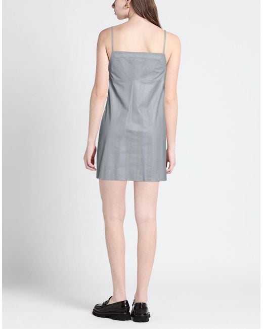 DROMe Gray Mini Dress