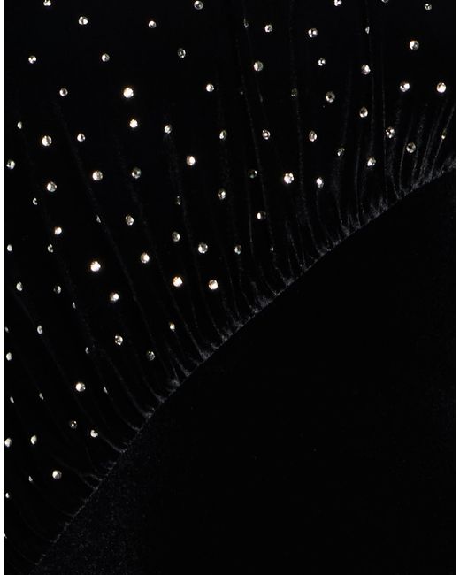Amen Black Mini Dress Polyester, Elastane