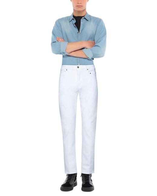 Brian Dales White Jeans for men