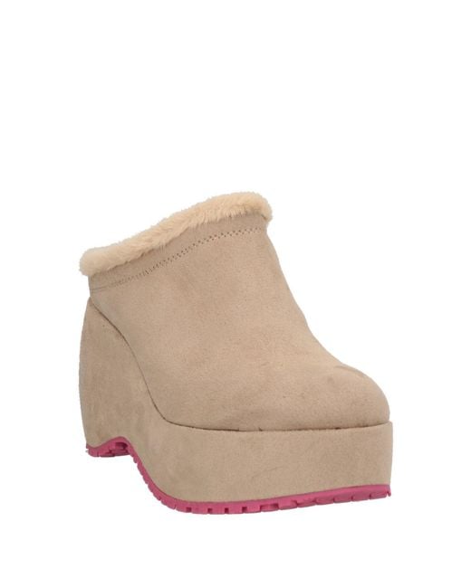 Fornarina Natural Mules & Clogs