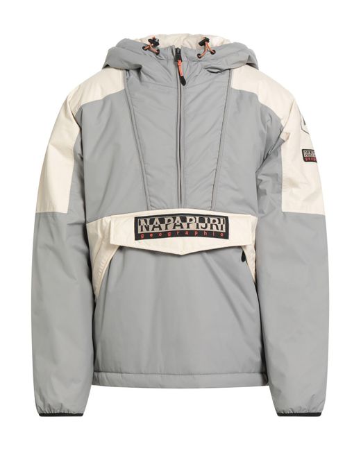Napapijri Gray Jacket for men