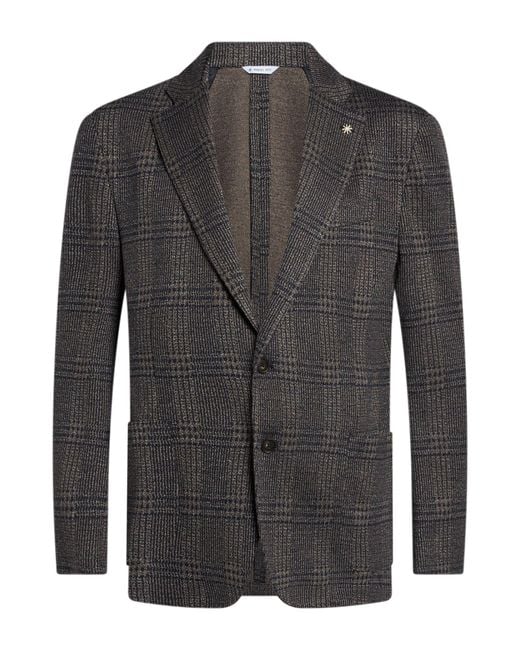 Manuel Ritz Black Blazer for men