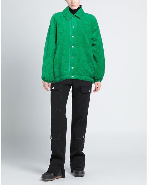 Khrisjoy Green Shearling & Teddy