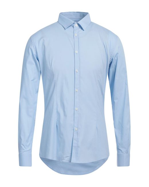 Daniele Alessandrini Blue Shirt for men