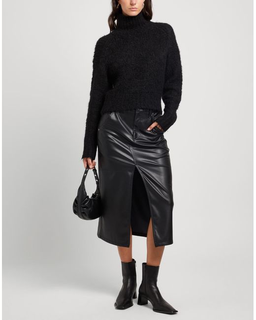 Rag & Bone Black Rollkragenpullover