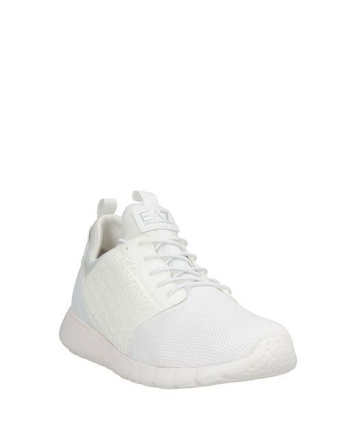 EA7 White Trainers for men