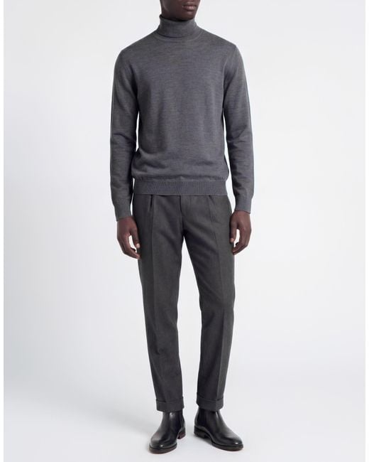 Tagliatore Blue Turtleneck for men