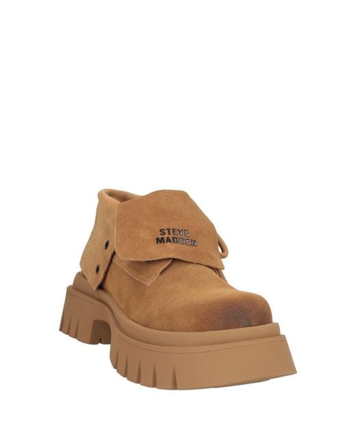 Steve Madden Brown Ankle Boots
