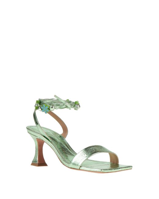 Vicenza Green Sandals